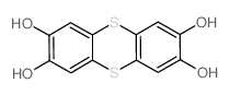 thianthrene-2,3,7,8-tetrol结构式