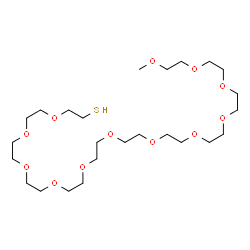 m-PEG12-Thiol结构式