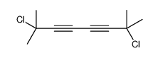 2,7-dichloro-2,7-dimethylocta-3,5-diyne Structure