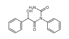 N-mandeloyl-N-phenyl-urea结构式