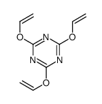 2,4,6-tris(ethenoxy)-1,3,5-triazine结构式