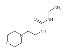 Urea,N-ethyl-N'-[2-(4-morpholinyl)ethyl]- Structure