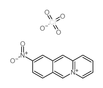 9-nitrobenzo[b]quinolizin-5-ium,perchlorate Structure