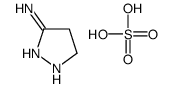 4,5-dihydro-1H-pyrazol-3-amine,sulfuric acid结构式