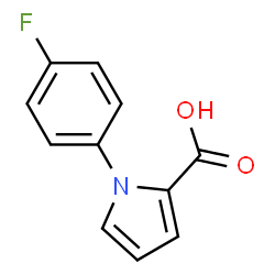 1-(4-氟苯基)-1H-吡咯-2-羧酸结构式