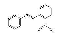 2-phenyliminomethyl-benzoic acid Structure