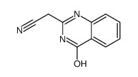 2-(4-oxo-1H-quinazolin-2-yl)acetonitrile Structure