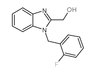[1-(2-fluorobenzyl)-1H-benzimidazol-2-yl]methanol Structure
