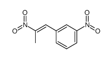 1-(3'-nitrophenyl)-2-nitroprop-1-ene Structure