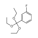 1-fluoro-3-(triethoxymethyl)benzene Structure