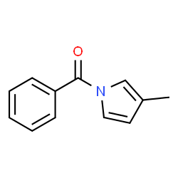 1H-Pyrrole,1-benzoyl-3-methyl- (9CI)结构式