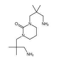 1,3-bis(3-amino-2,2-dimethylpropyl)tetrahydro-1H-pyrimidin-2-one结构式