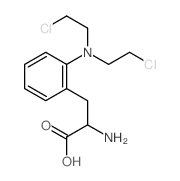 3-(o-(Bis(beta-chloroethyl)amino)phenyl)-d,l-alanine picture