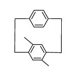 4,7-dimethyl[2.2]paracyclophane结构式