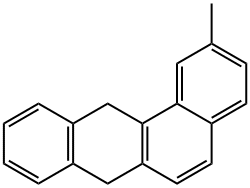 Benz[a]anthracene, 7,12-dihydro-2-methyl- Structure