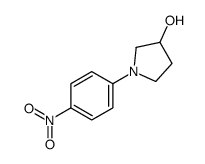 1-(4-nitrophenyl)pyrrolidin-3-ol结构式