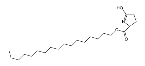 heptadecyl (2S)-5-oxopyrrolidine-2-carboxylate结构式