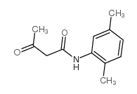 Butanamide,N-(2,5-dimethylphenyl)-3-oxo-结构式