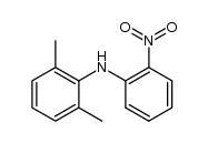 2,6-dimethyl-2'-nitrodiphenylamine结构式