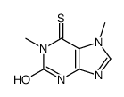 1,7-dimethyl-6-sulfanylidene-3H-purin-2-one结构式
