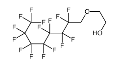2-(2,2,3,3,4,4,5,5,6,6,7,7,8,8,8-pentadecafluorooctoxy)ethanol结构式