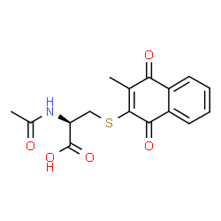 2-methyl-3-(N-acetylcystein-S-yl)-1,4-naphthoquinone picture