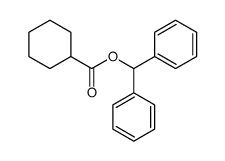 benzhydryl cyclohexanecarboxylate结构式