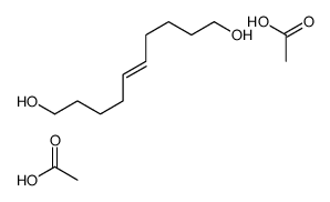 acetic acid,dec-5-ene-1,10-diol Structure