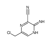 3-amino-6-(chloromethyl)pyrazinecarbonitrile picture