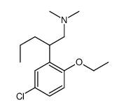 2-(5-chloro-2-ethoxyphenyl)-N,N-dimethylpentan-1-amine Structure