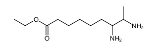 7,8-diamino-nonanoic acid ethyl ester Structure