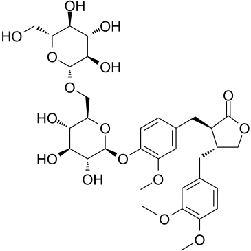 Arctigenin 4'-O-beta-gentiobioside picture
