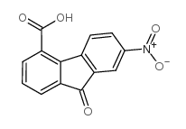 7-Nitro-9-oxo-9H-fluorene-4-carboxylic acid Structure