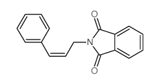 2-cinnamylisoindole-1,3-dione结构式