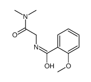 N-[2-(dimethylamino)-2-oxoethyl]-2-methoxybenzamide结构式