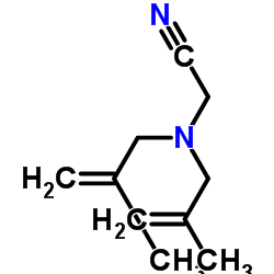 Acetonitrile, [bis(2-methyl-2-propenyl)amino]- (9CI) Structure