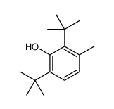 2,6-ditert-butyl-3-methylphenol Structure