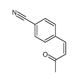 4-(3-oxobut-1-enyl)benzonitrile结构式