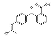 2-[4-(Acetylamino)benzoyl]benzoic acid structure