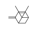 2,6,6-trimethyl-4-methylidenebicyclo[3.1.1]hept-2-ene Structure
