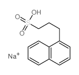 3-(1-naphthyl)-1-propanesulfonic acid结构式