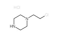 Piperazine,1-(2-chloroethyl)-, hydrochloride (1:2) Structure