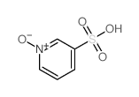 3-Pyridinesulfonicacid, 1-oxide结构式