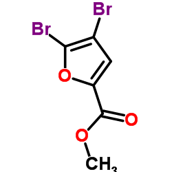 Methyl 4,5-dibromo-2-furoate Structure