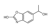 6-(1-Hydroxyethyl)benzoxazol-2(3H)-one结构式