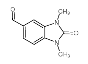 1,3-二甲基-2-氧代-2,3-二氢-1H-苯并咪唑-5-甲醛结构式