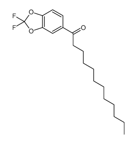 1-(2,2-difluoro-1,3-benzodioxol-5-yl)dodecan-1-one Structure