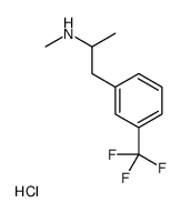 3-trifluoromethyl-N-Methylamphetamine (hydrochloride) Structure