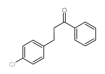3-(4-chlorophenyl)-1-phenyl-propan-1-one结构式