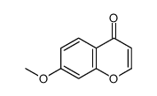 7-Methoxy-4H-chromen-4-one structure